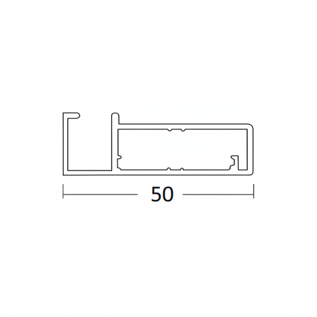 Aluminum Shutter Handle Profile