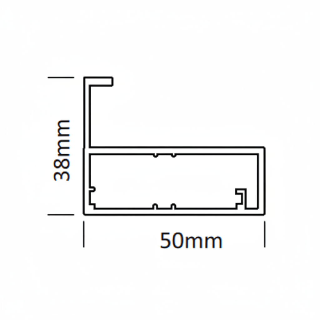 Aluminum Shutter Handle Profile