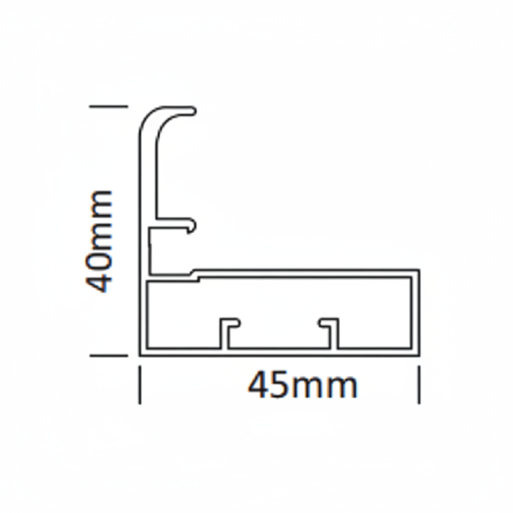 Aluminum Shutter Handle Profile