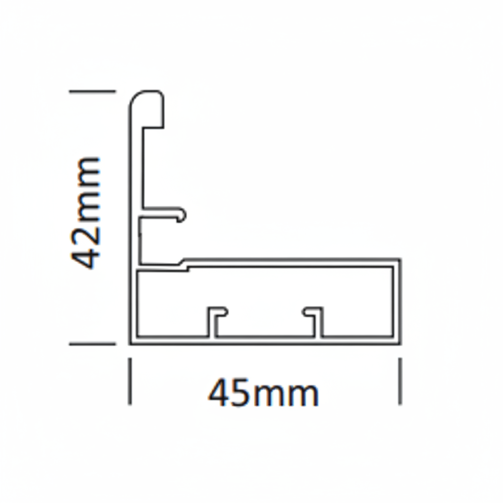 Aluminum Shutter Handle Profile