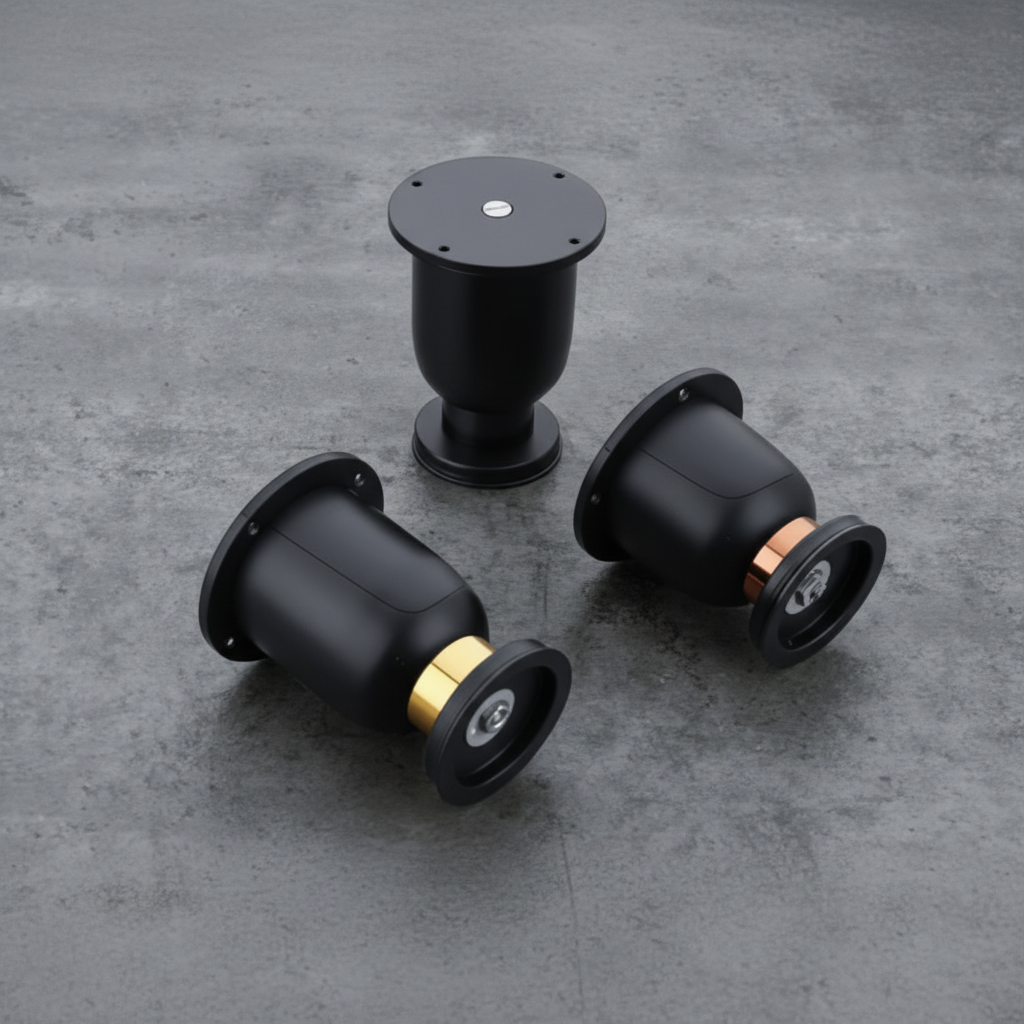 Sar Sofa Leg Cup Black Gold, Rose Gold, Black (SL-17)