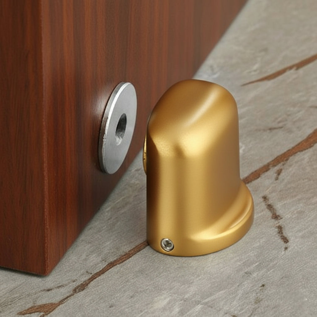 Door Stopper | Floor Magnet (Satin, Antique Brass, Black, Gold)