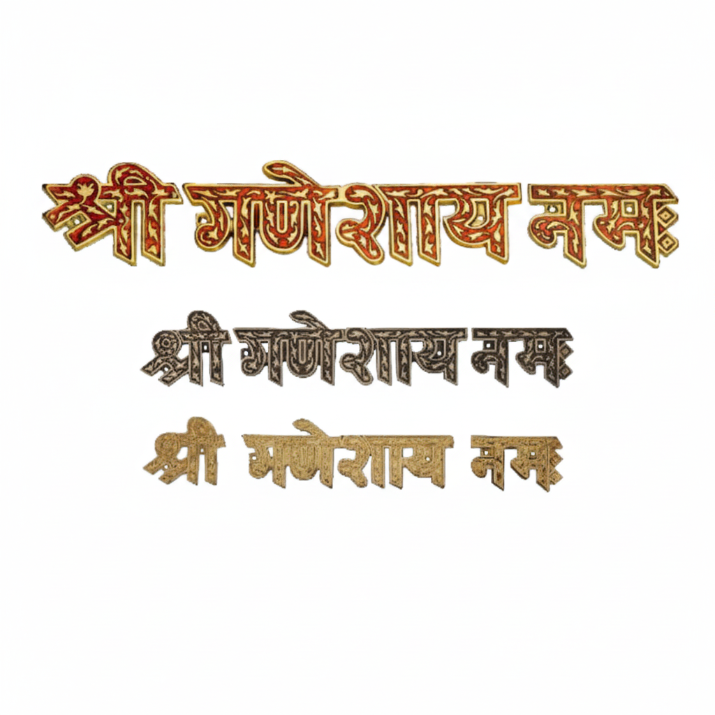 Fab 2153 Shree Ganeshay Namah