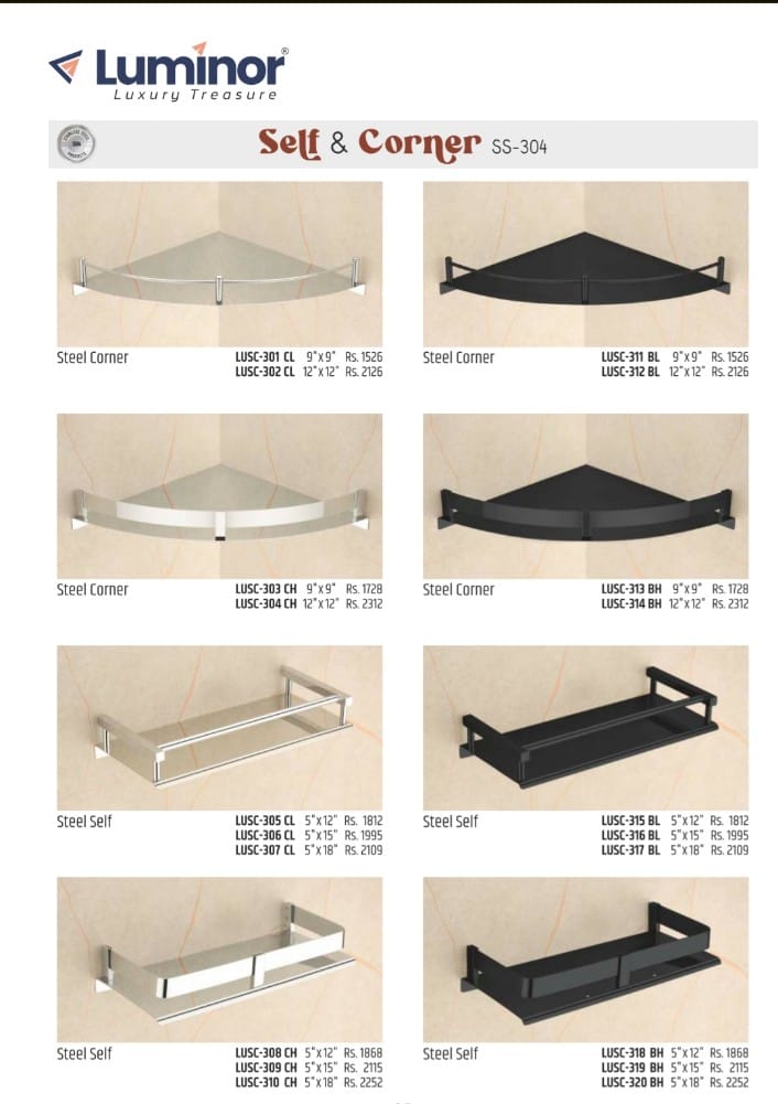 Luminor Shelf SS-304