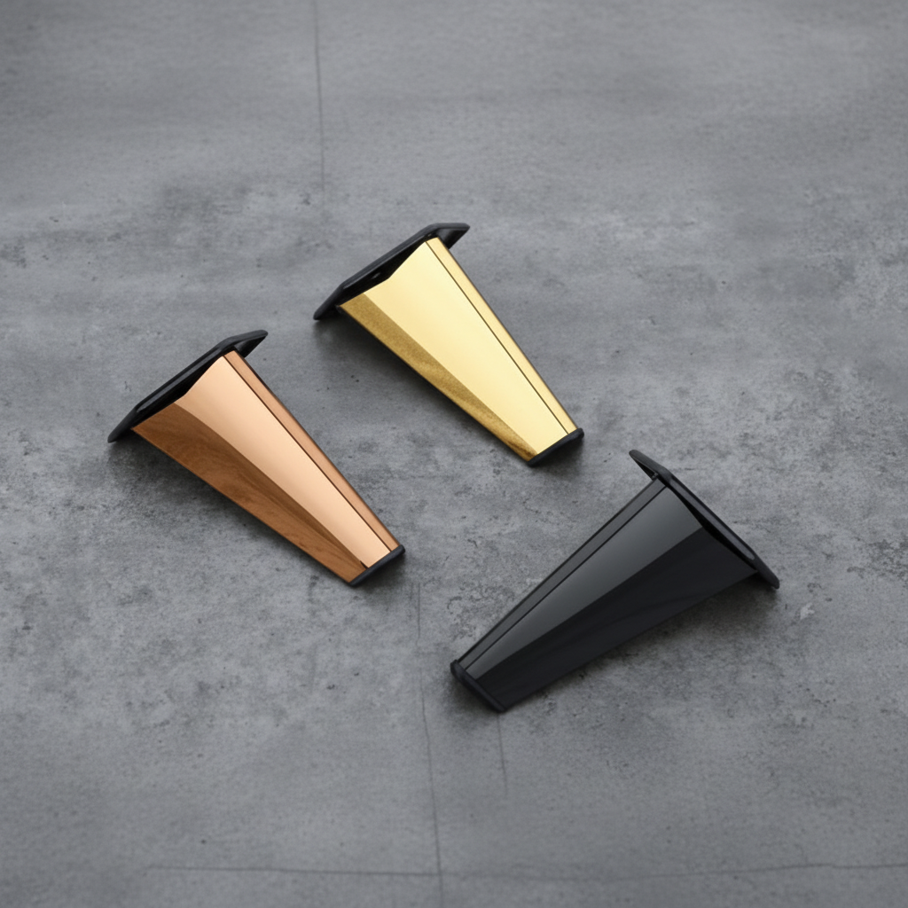 Sar Sofa Leg Half Corn Black, Gold, Rose Gold (SL-08)