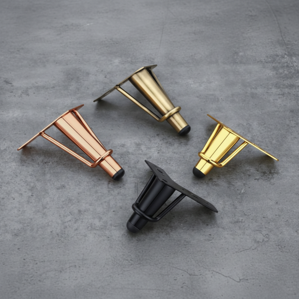Sar Sofa Leg Mini Pin Black, Gold, Rose Gold, Antique Brass (SL-03)