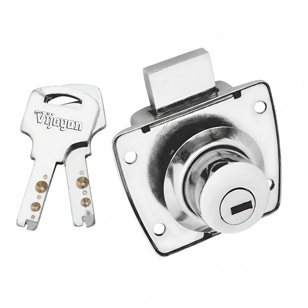 Vijayn Sigma Multi lock Drawer lock 20 mm (Silver)