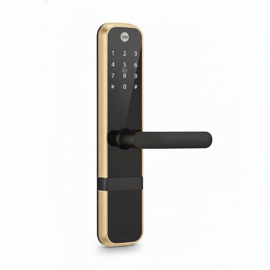 Yale Zuri (Black, Antique Brass)