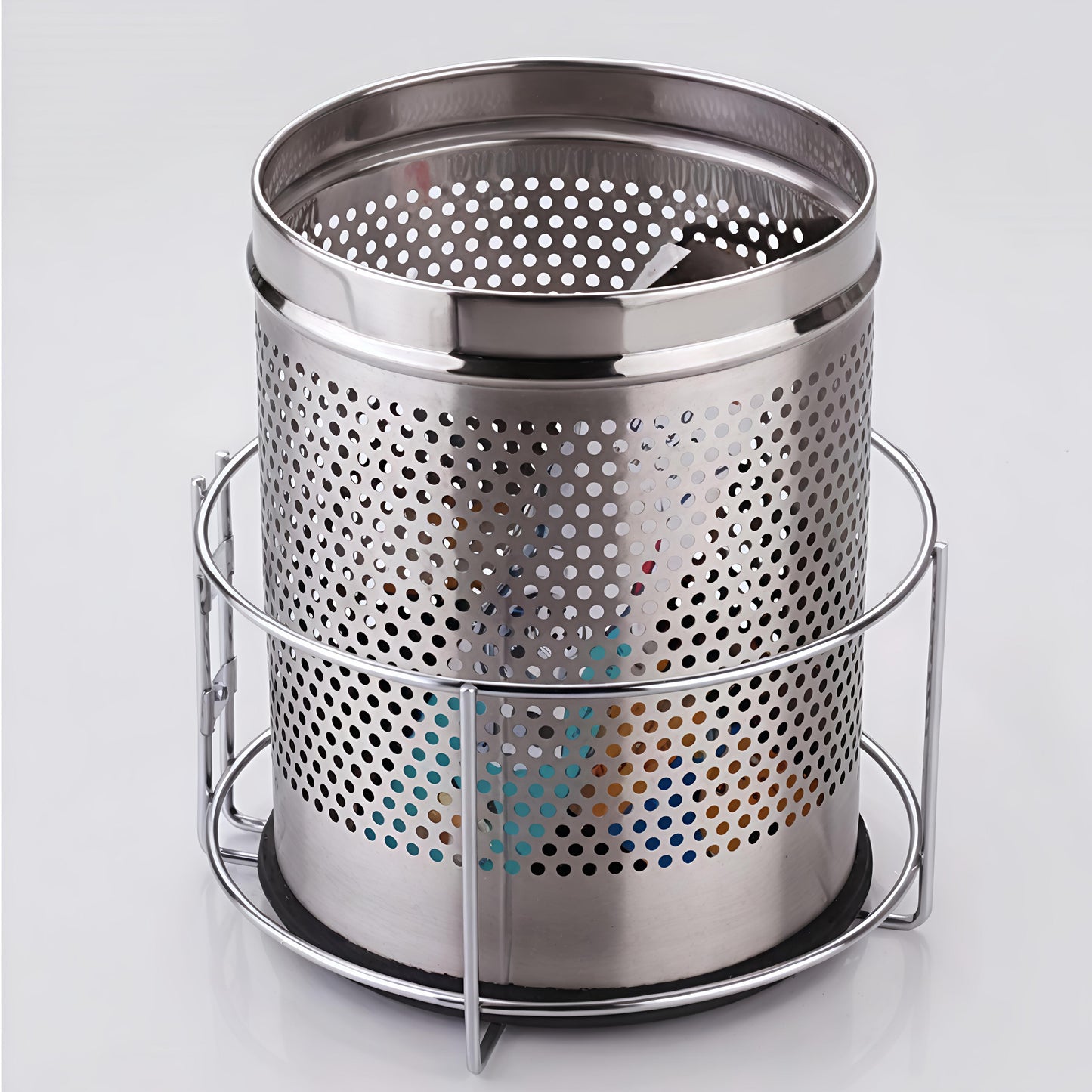 Dustbin Holder, Stainless Steel Dustbin Ring