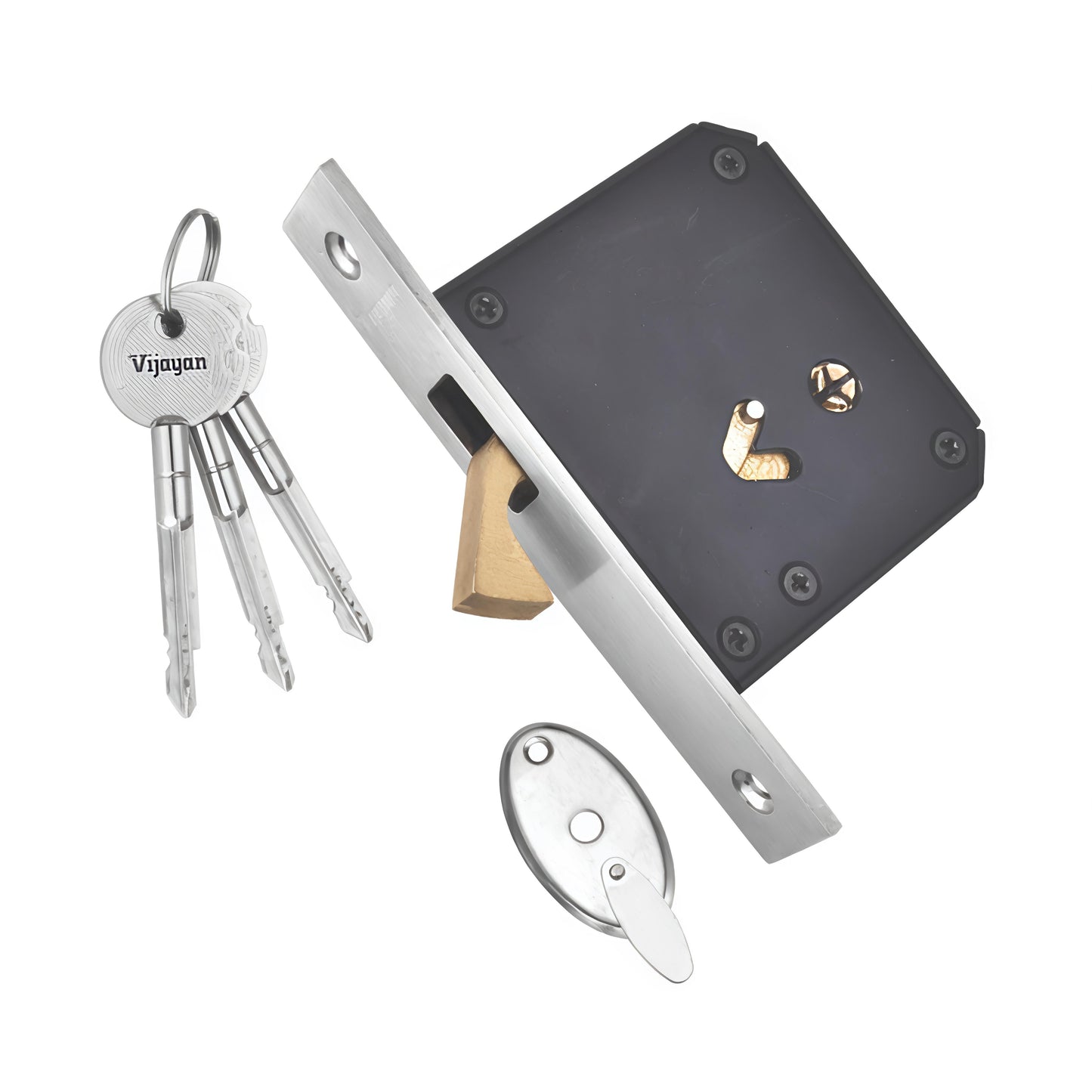 Vijayan Star Key Sliding Door Lock 75mm