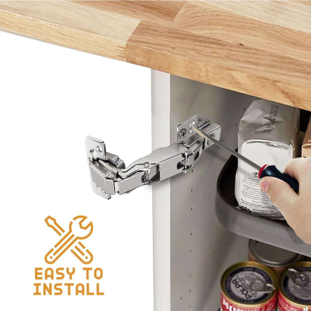 165 Degree Soft Close Auto Hinges