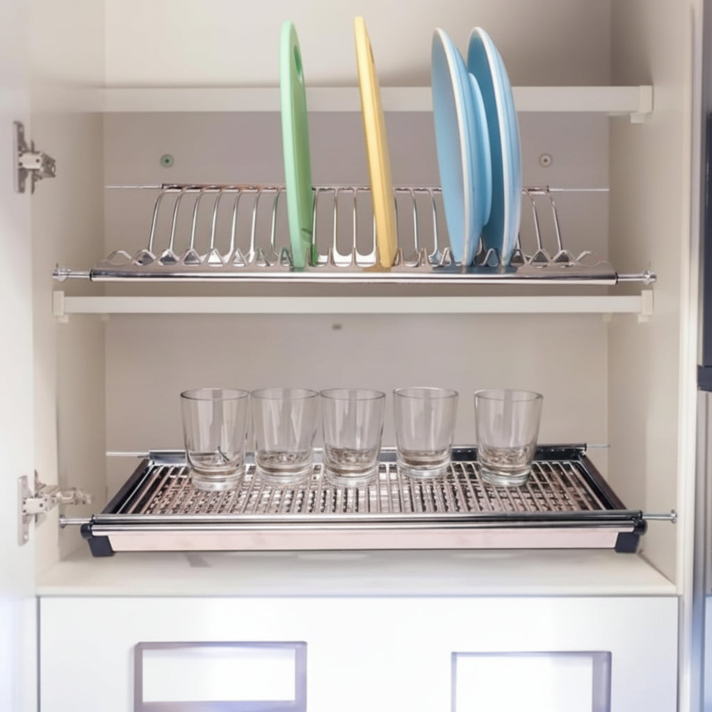 Kitchen Dish Plate Rack Drainer GTPT