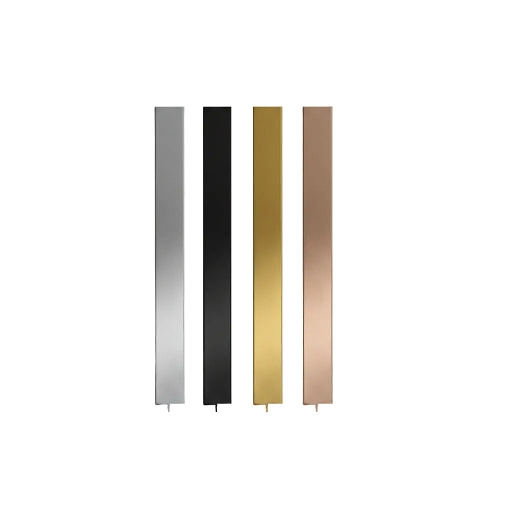 A high-precision 6mm T-shaped metal profile featuring a premium brushed stainless steel finish. This architectural trim is designed for decorative inlays in furniture, wall paneling transitions, and floor dividers, showcasing a clean shadowless aesthetic for modern interior design.