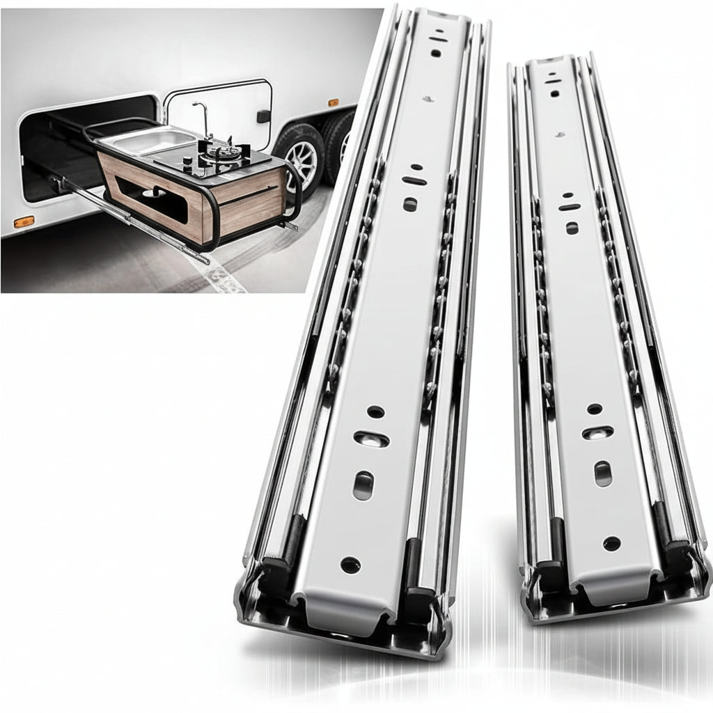 Heavy duty drawer slide
