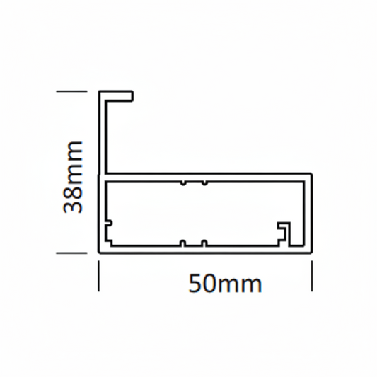 Aluminum Shutter Handle Profile