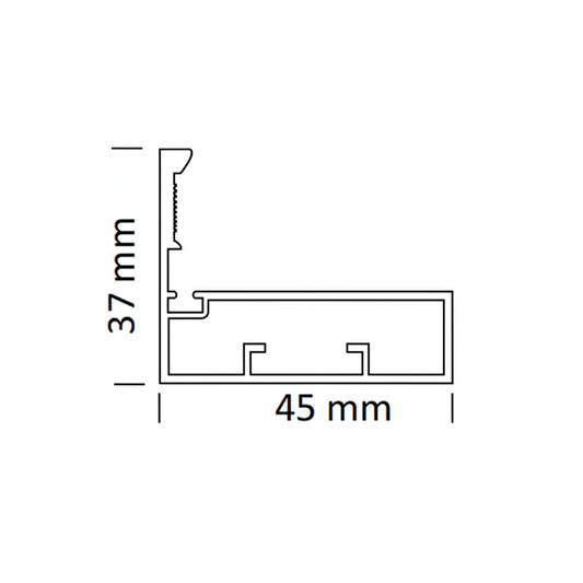 Aluminum Shutter Handle Profile