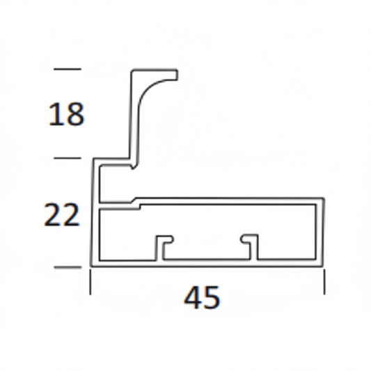 Aluminum Shutter Handle Profile