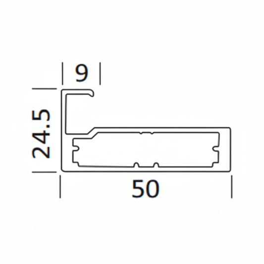 Aluminum Shutter Handle Profile