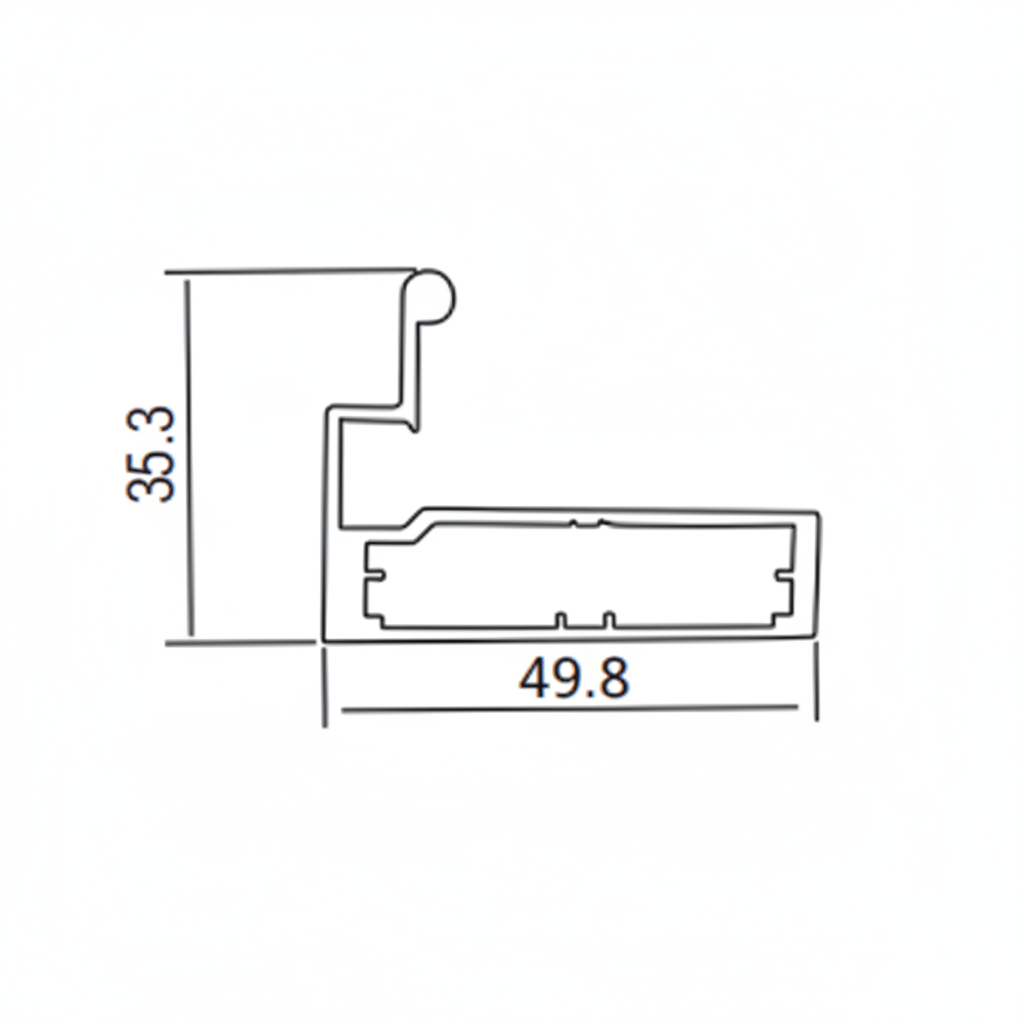 Aluminum Shutter Handle Profile