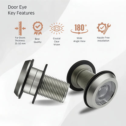 Brass Door Eye Viewer (Wide-Angle 360)