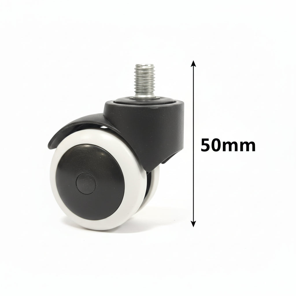 Kd Caster Twin Wheel Type Thread Rod (50 mm)