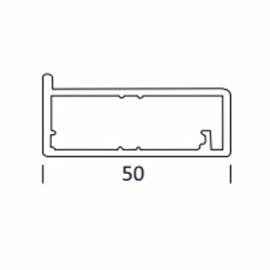 Aluminum Shutter Handle Profile