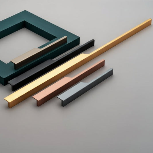 Creatick Modern Cabinet handle, Door Handle Black (AL-72)