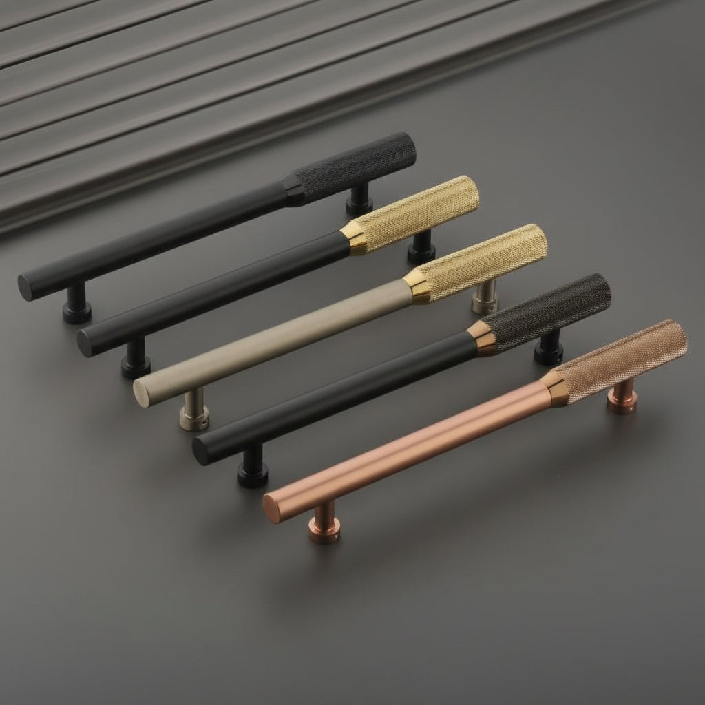 The Creatick Modern Door Handle (Black | Gold, Black | Rose Gold) is a premium and contemporary hardware accessory designed to add a bold and elegant touch to modern interiors. Featuring sleek dual-tone combinations, it offers a perfect balance of style and sophistication. Crafted from high-quality materials with durable finishes, it ensures excellent strength, corrosion resistance, and long-lasting performance. Ideal for doors, wardrobes, and cabinets, it provides a comfortable grip, smooth operation, and 