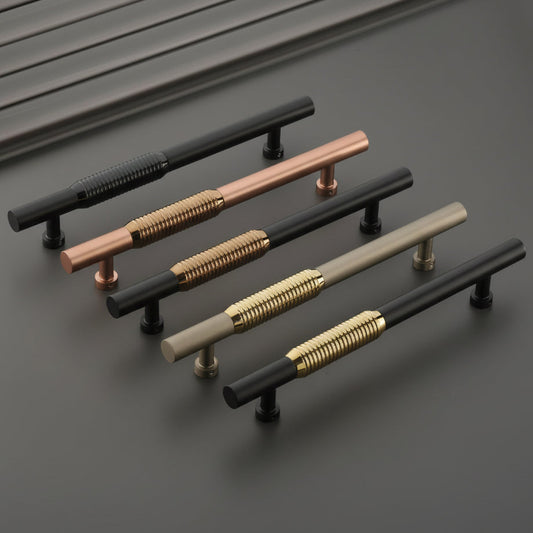 Creatick Modern Door Handle Black | Gold, Rose Gold (DH-35)