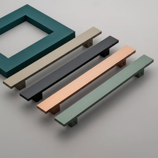 Creatick Modern Door Handle Black, Rose Gold, Sati, Antique Brass (DH-26)