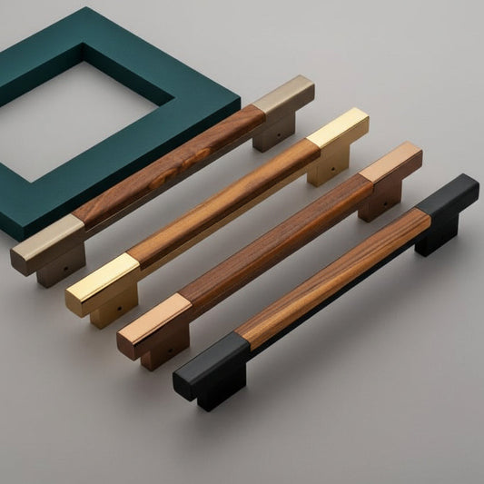 Creatick Modern Door Handle Black, Satin, Gold, Rose Gold (DH-23)