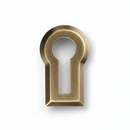 Cupboard Key Hole Satin, Antique Brass, Black, Rose Gold, Gold (Brass)