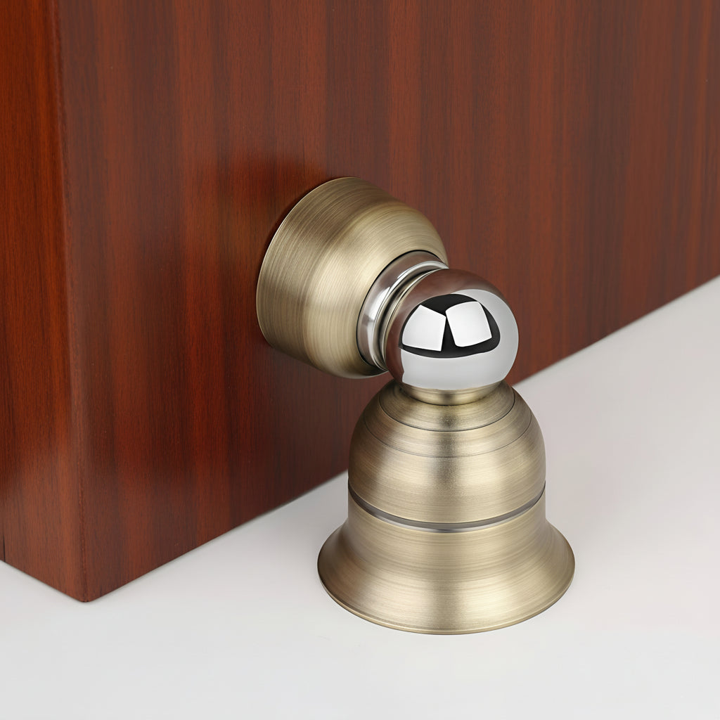 Door Stopper | Door Magnet (Satin, Antique Brass, Black)