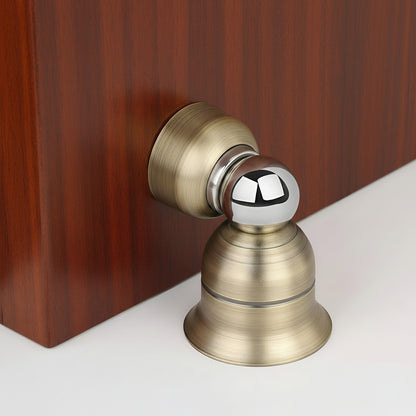 Door Stopper | Door Magnet (Satin, Antique Brass, Black)