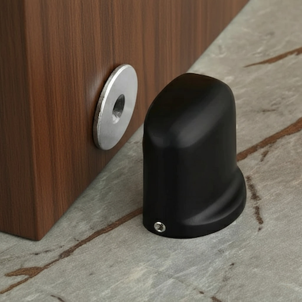 Door Stopper | Floor Magnet (Satin, Antique Brass, Black, Gold)