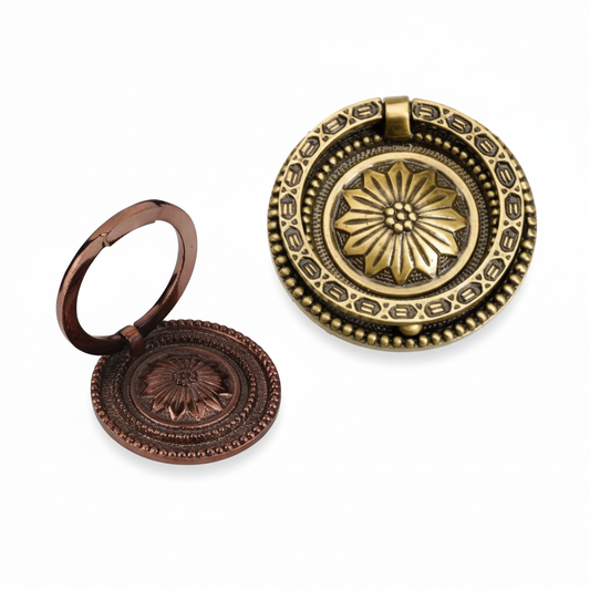 Fab Vintage Door Knocker, Door Handle Antique Brass, Gold, Rose Gold (2227)