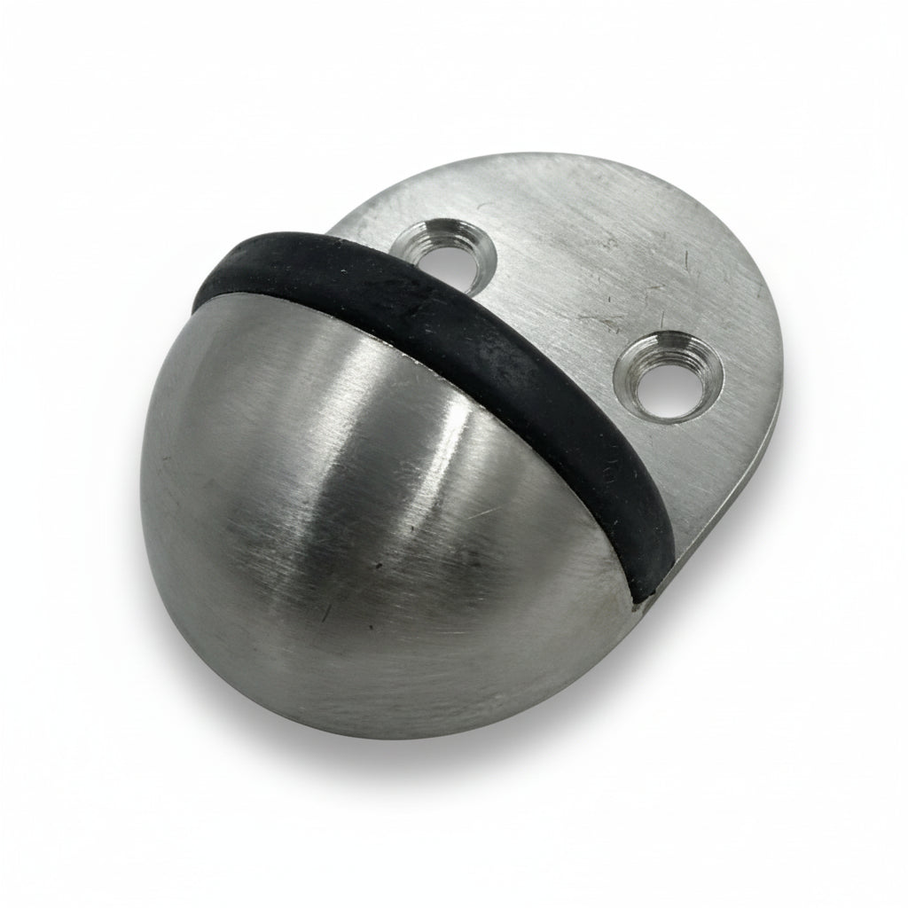 Glass Door Stopper (Antique Brass, Satin, Gold, Black)