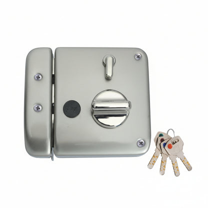 Godrej Tribolt Ultra XL+ | Satin and Antique Brass | 1CK Deadbolt Rim Lock