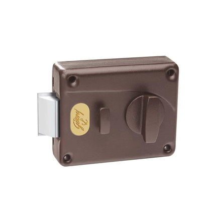 Godrej 8814 Night Latch | 1CK Latchbolt | Beige Brown Finish