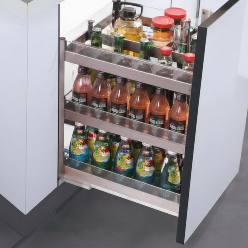 Glass Shelf Pullout (3 Shelf)