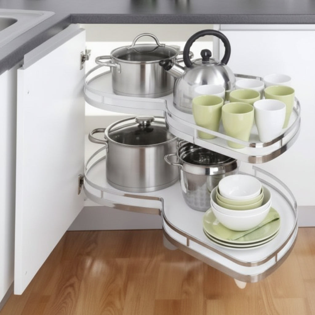 Kitchen Corner Swing Tray
