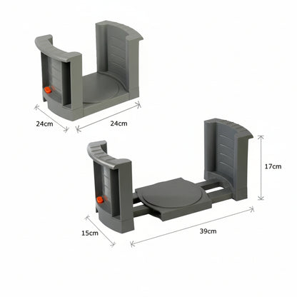PVC Dish Holder for Modular Kitchen Drawer