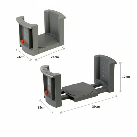 PVC Dish Holder for Modular Kitchen Drawer