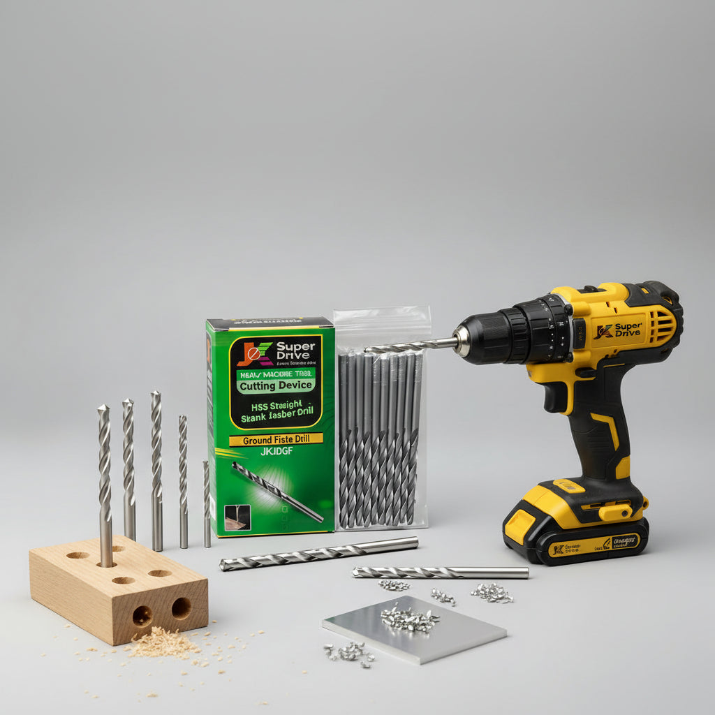 JK HSS Drill Bit - Suitable for  Metal & Wood