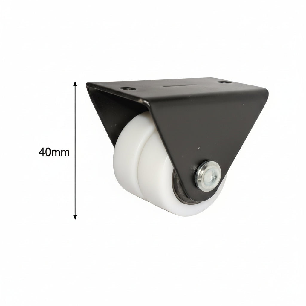 Kd Fix Caster Double wheel (40 mm, 50 mm)
