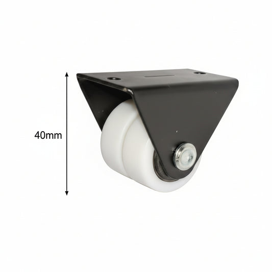 Kd Fix Caster Double wheel (40 mm, 50 mm)
