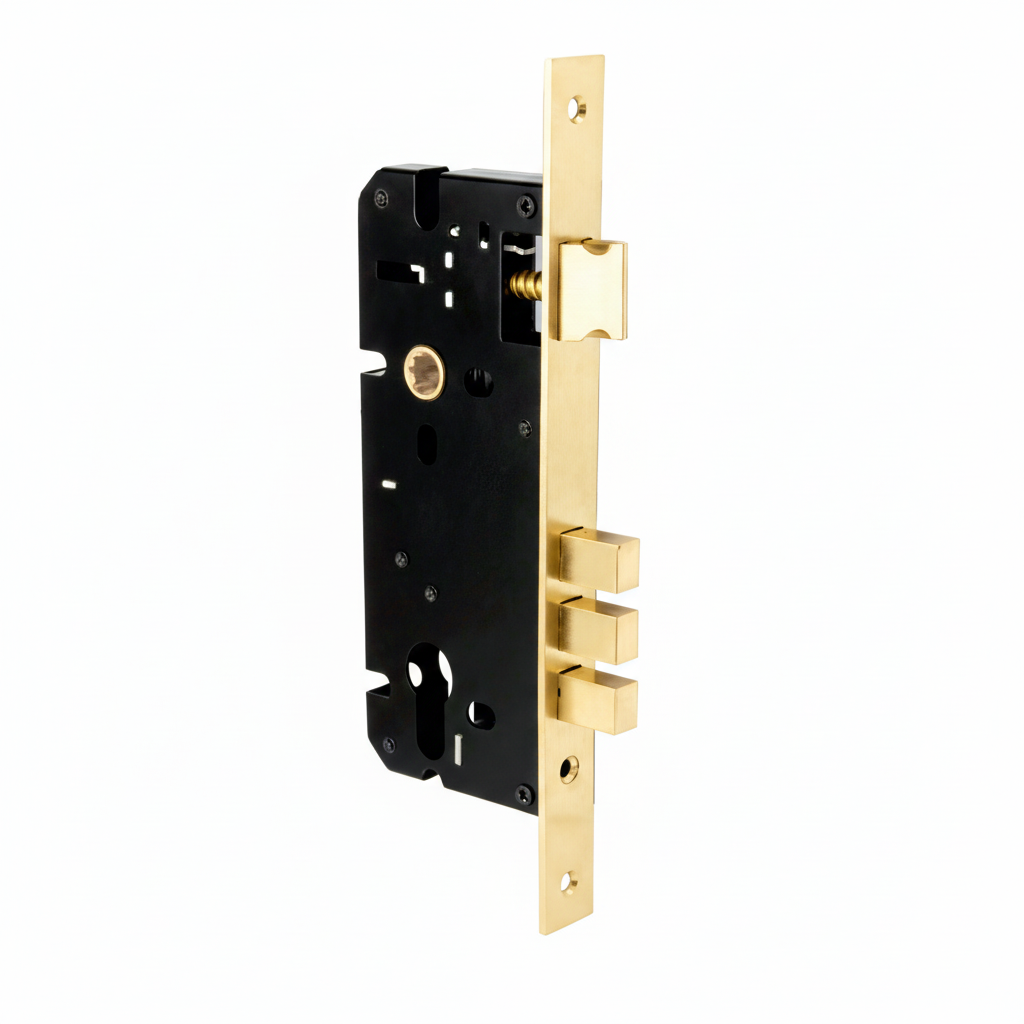 Lock Body 45 mmx 85 mm SS Matt, Antique Brass, Black, Gray, Rose Gold (Brass)