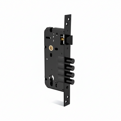 Lock Body 4 Rod 2 Stop 60 mm x 85 mm (Brass)