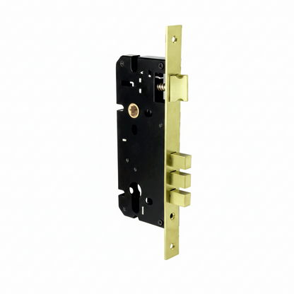 Lock Body 50 mm x 85 mm SS Matt, Antique Brass (Brass)