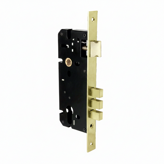 Lock Body 60 mm x 85 mm SS Matt, Antique Brass, Black, Rose Gold (Brass)